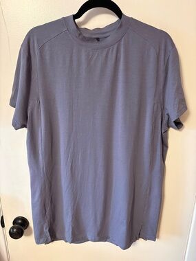 Alphalete Short Sleeve Crewneck T-Shirt - Slate Purple